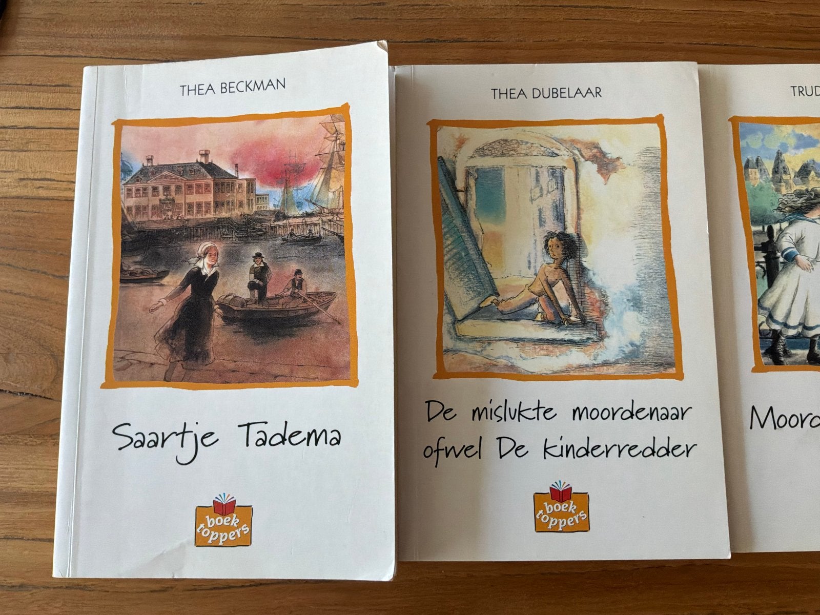 Boektoppers collectie: 6 jeugdboeken van bekende auteurs, Ophalen of Verzenden, Gelezen, Fictie