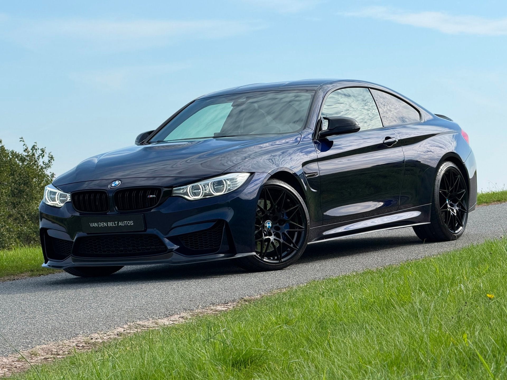 BMW M4 - Coupé Competition 450PK |Full Carbon |Harman/Kardo, Auto's, Automaat, Achterwielaandrijving, Gebruikt, Leder