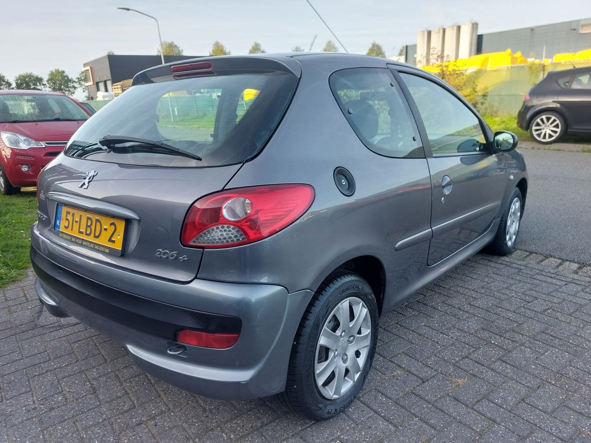 Peugeot 206 + 1.4 XS 3 deurs + geregelde airco, Auto's, Voorwielaandrijving, 206+, Stof, 4 cilinders