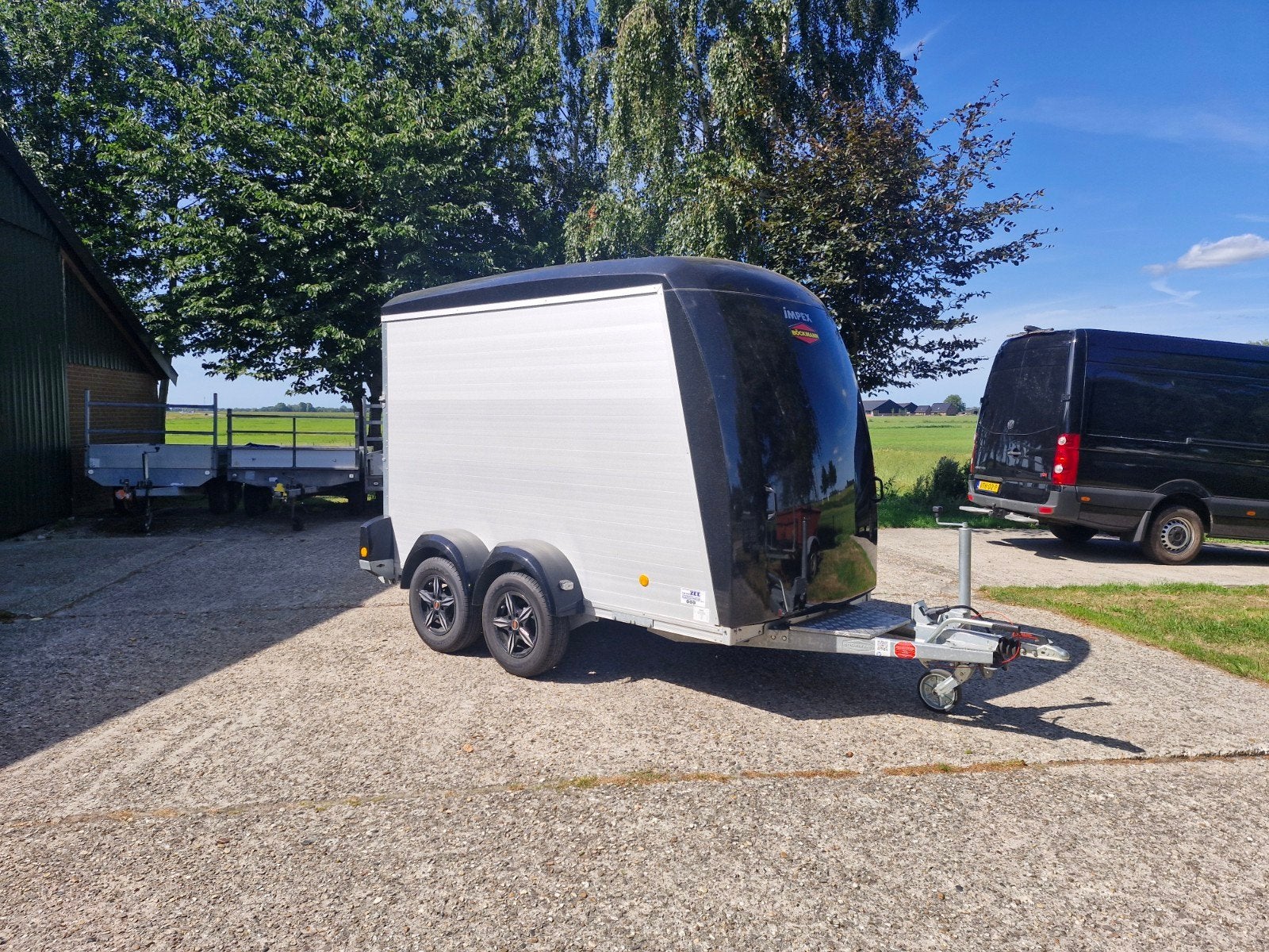 Böckmann gesloten aanhangwagen 2700kg, Ophalen, -, -, Böckmann
