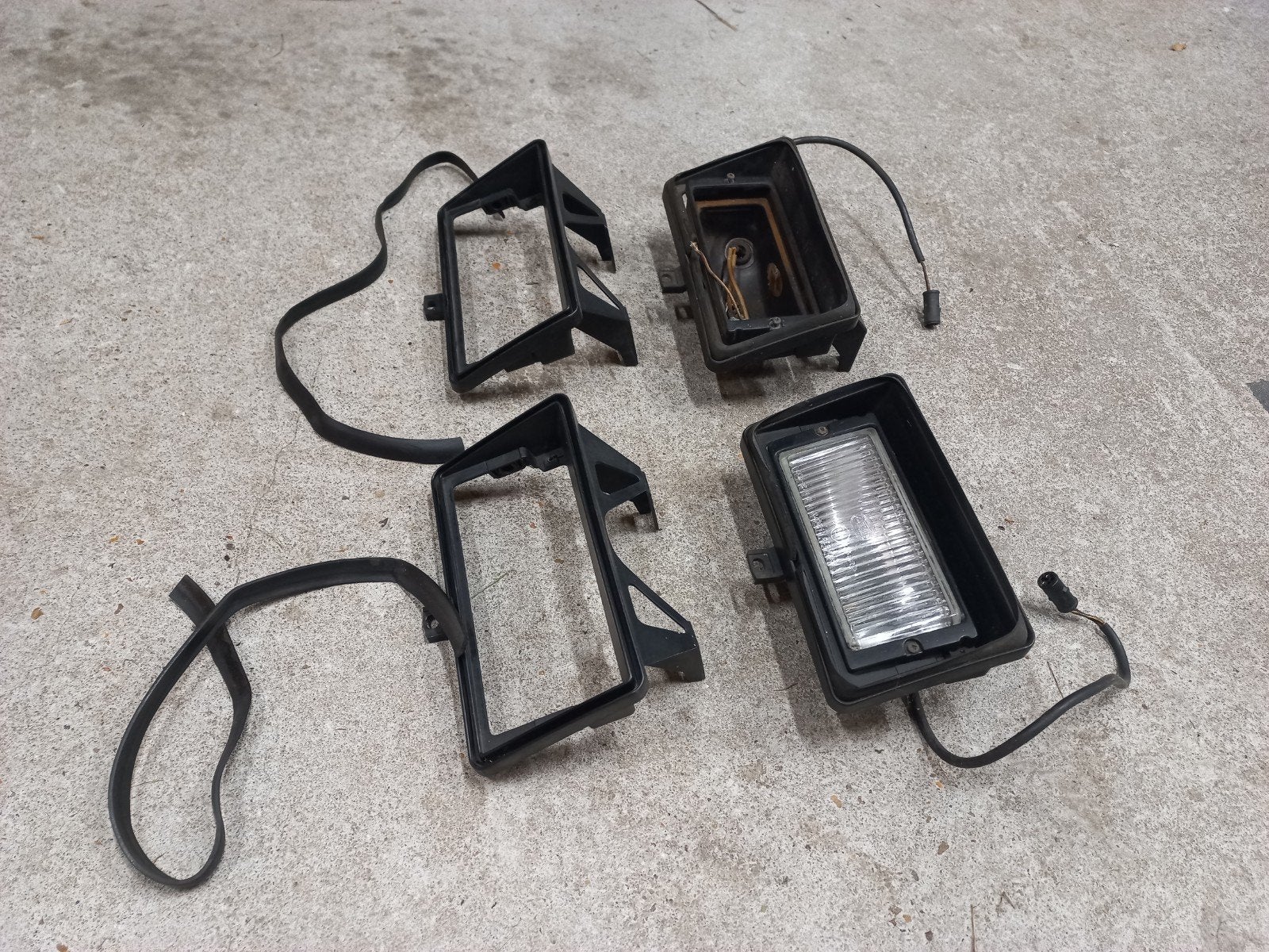 E30 type 1 vvfl mistlamp verstralers, Auto-onderdelen, Verlichting, BMW, Ophalen of Verzenden