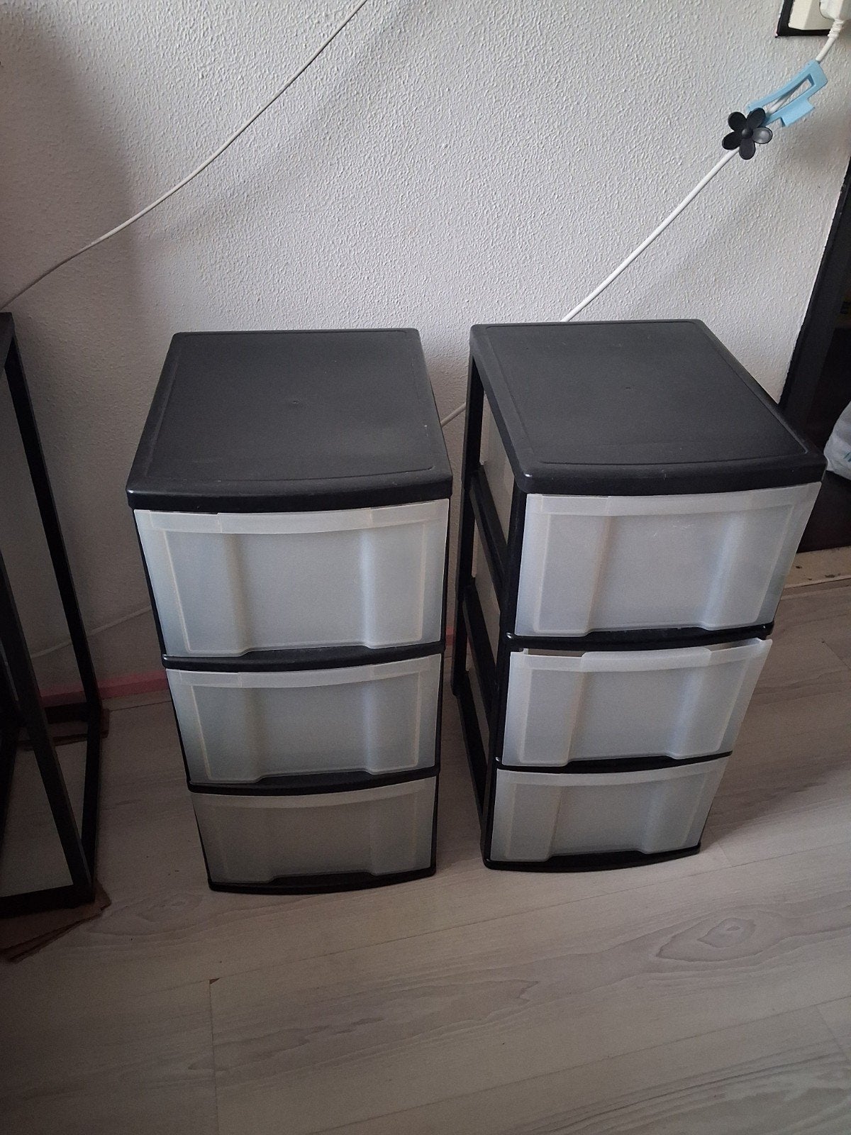 2 laden kasjes, Huis en Inrichting, Kasten | Ladekasten, 3 of 4 laden, Ophalen, 25 tot 50 cm, Minder dan 100 cm