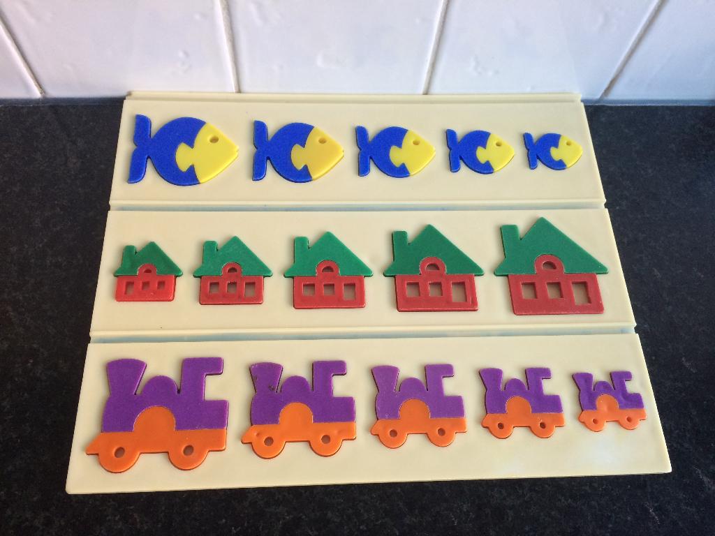 Vintage plastic ambi toys vormenpuzzel jaren 70, Verzamelen, Ophalen of Verzenden, Zo goed als nieuw
