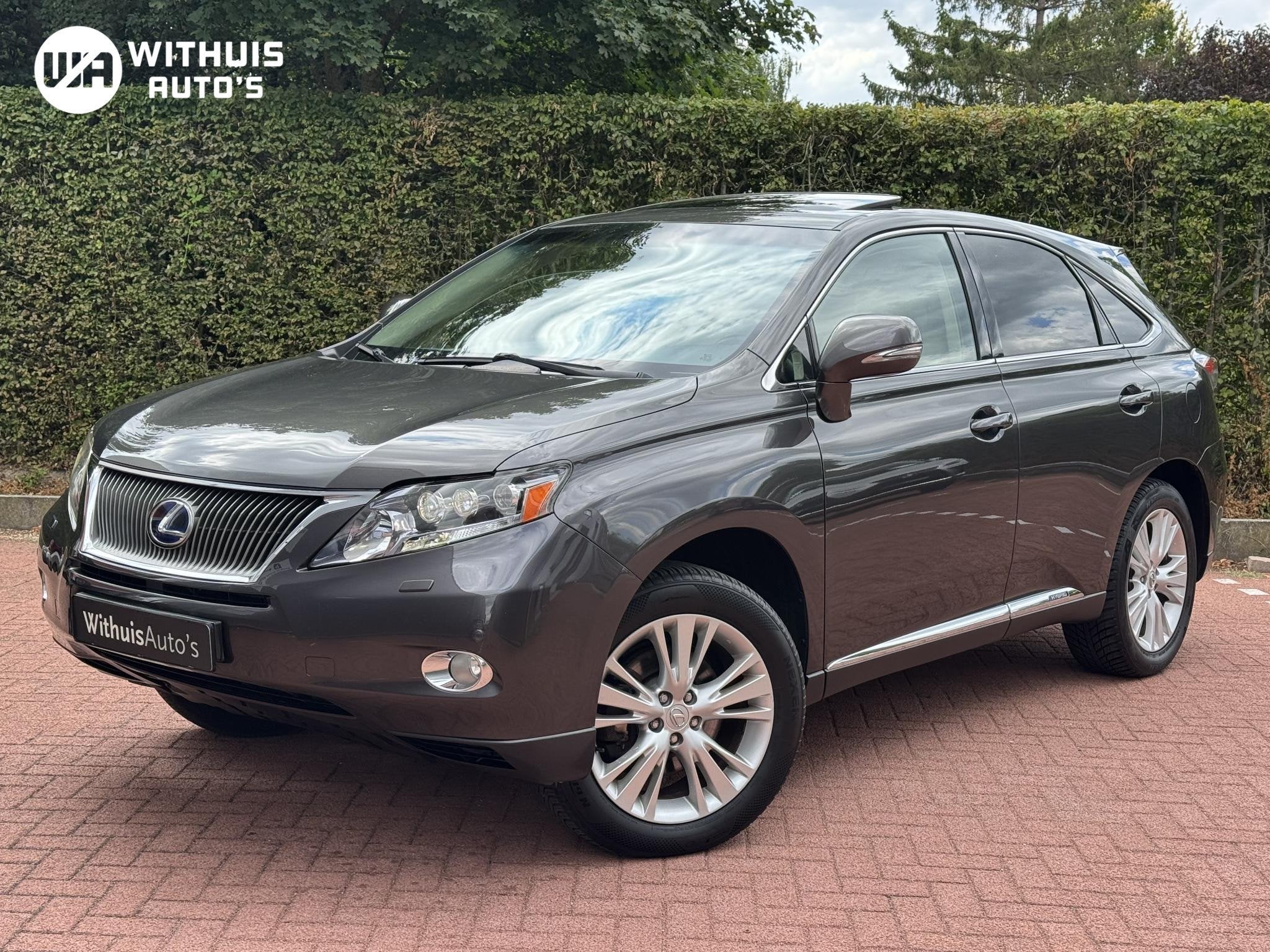 Lexus RX 450h 4WD Executive Trekhaak GARANTIE, Auto's, Lexus, Automaat, Euro 5, Gebruikt, Leder