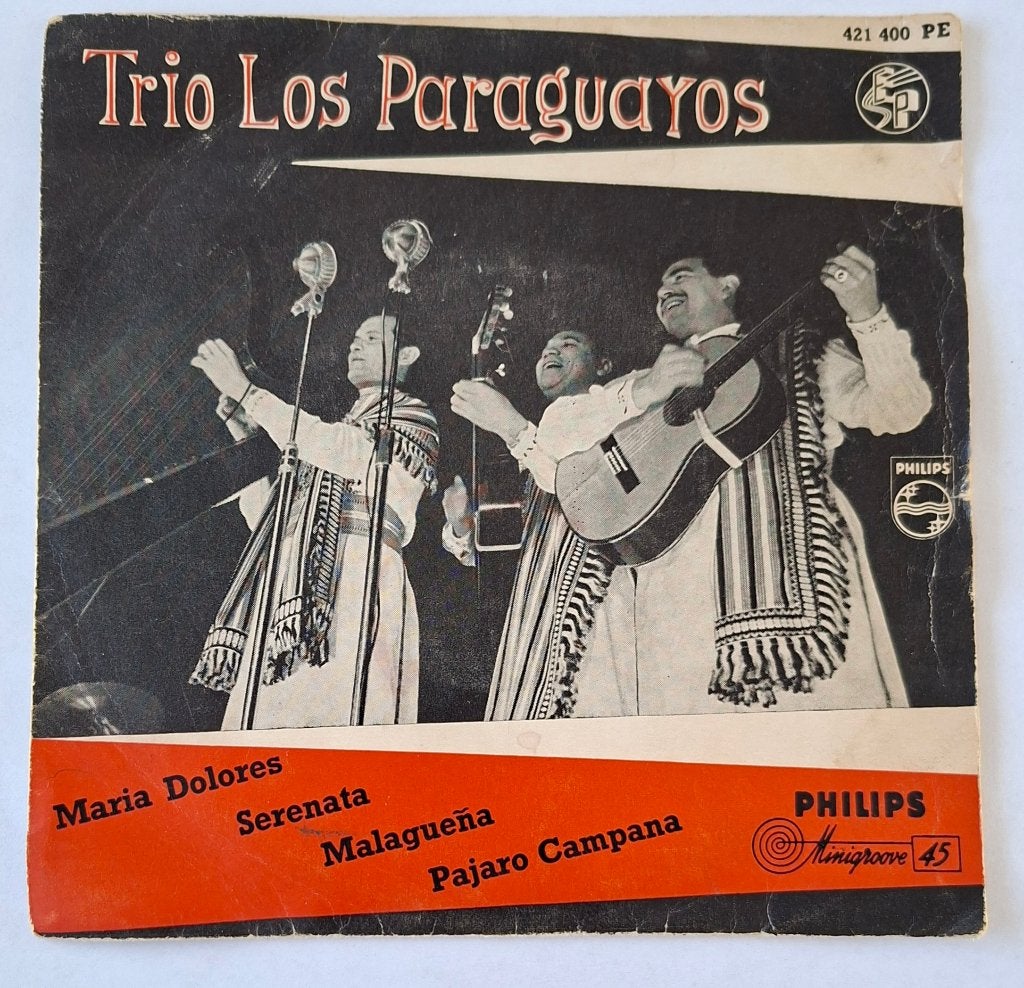 Trio Los Paraguayos – Maria Dolores, Ophalen of Verzenden, Gebruikt, Pop, EP