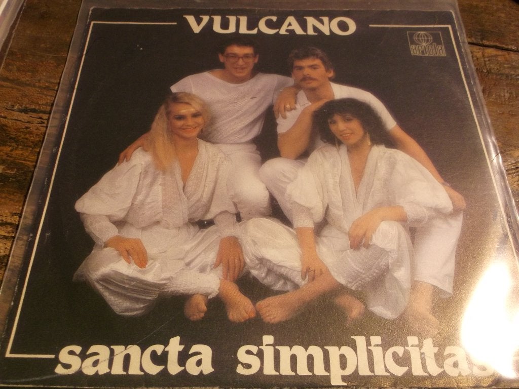 vulcano Sancta simplicitas 2510, Cd's en Dvd's, Ophalen of Verzenden, Gebruikt, 7 inch, Nederlandstalig