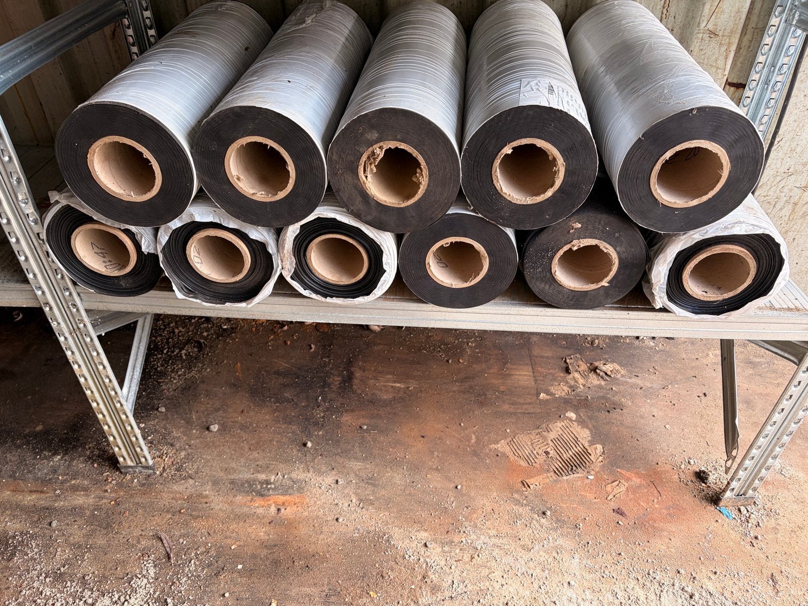 EPDM Stroken Cladseal Rol 25m x 500mm x 0.6mm, Ophalen, Kunststof, Zwart, Overige typen