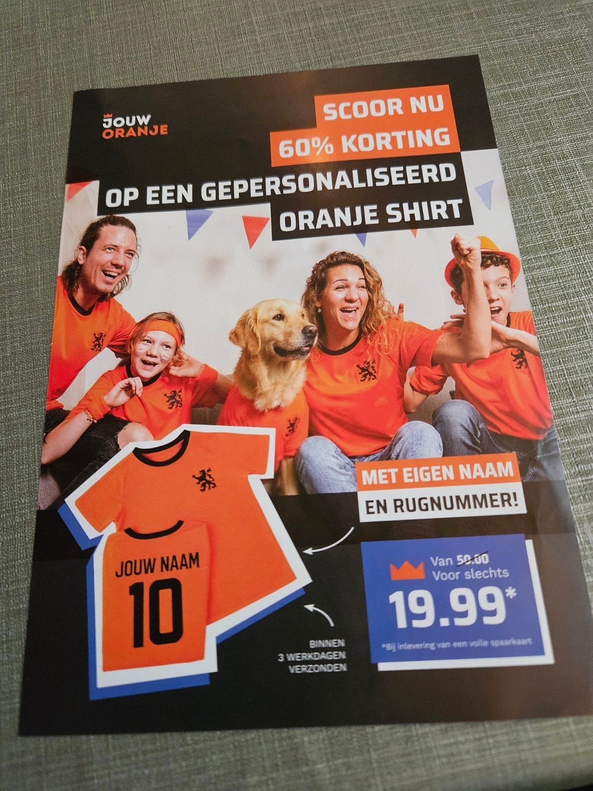 Winkelactie, Lidl, Ophalen
