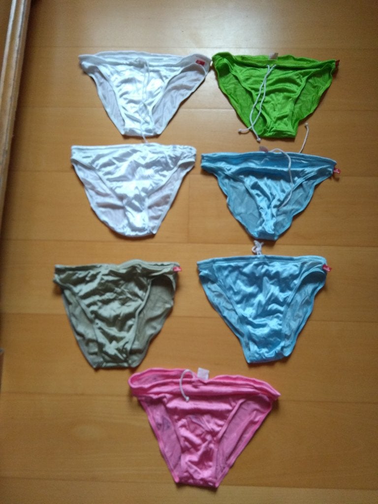7 stuks AussieBum zwemslip zwembroek kinky maat XS 12, Overige kleuren, Verzenden, Zwemslip, Maat 46 (S) of kleiner