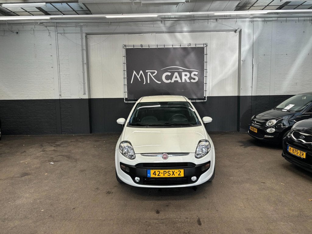 Fiat Punto Evo 1.3 M-Jet Dynamic airco, Voorwielaandrijving, Euro 5, Gebruikt, Zwart