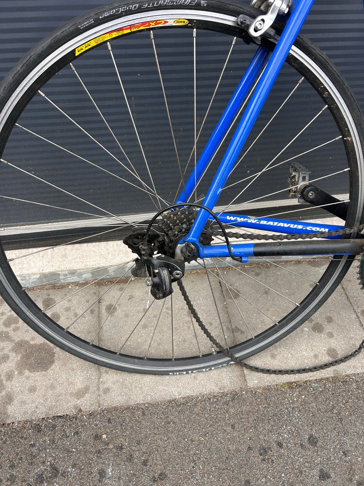 Batavus Racefiets - Blauw/Zwart, Gebruikt, Fietsen en Brommers, Fietsen | Racefietsen, Ophalen, 28 inch, Gebruikt, Batavus