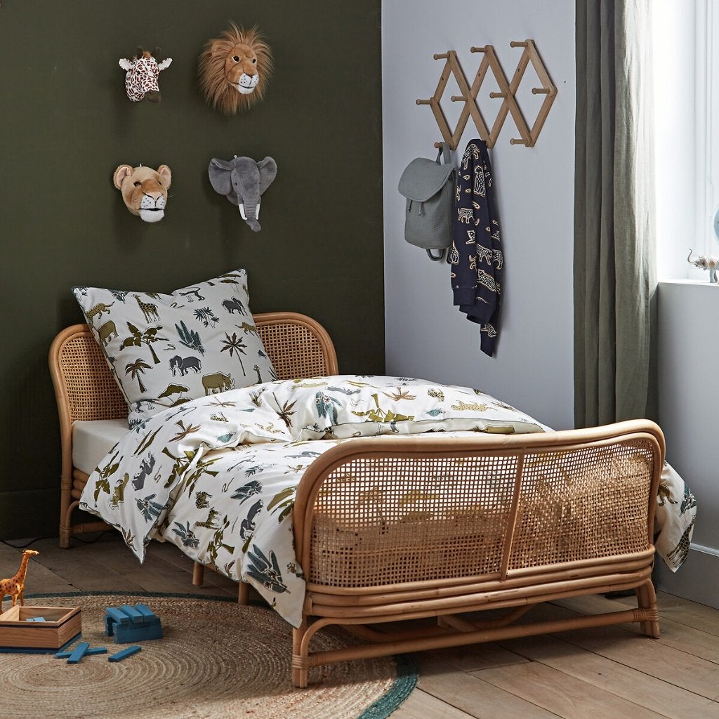 Kinderkamer wanddecoratie (Panda- en Olifant- koppen), Ophalen of Verzenden, Gebruikt, Wanddecoratie