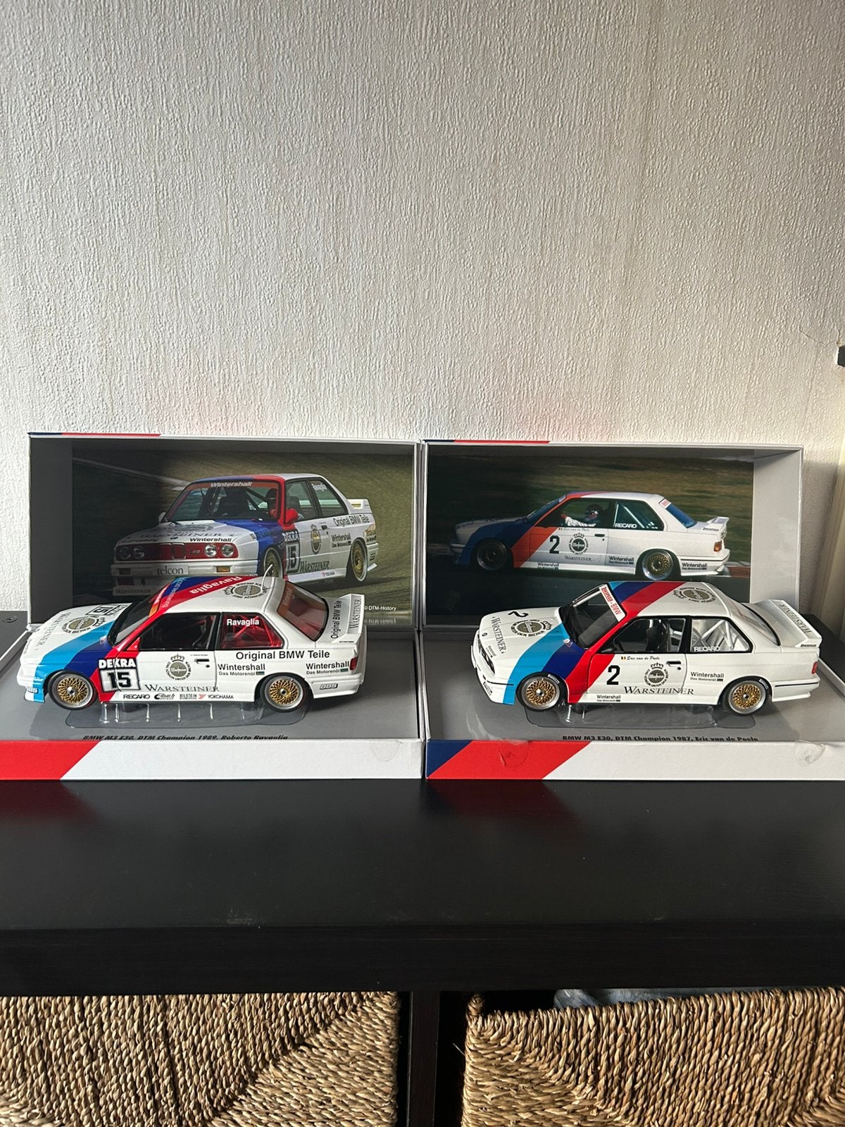 Werk83 BMW M3 E30 DTM 1:18, Ophalen of Verzenden, Zo goed als nieuw, Auto, Overige merken