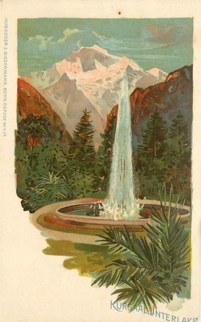 381-218-017 Kursaal Interlaken, Verzenden, Voor 1920, Overig Europa