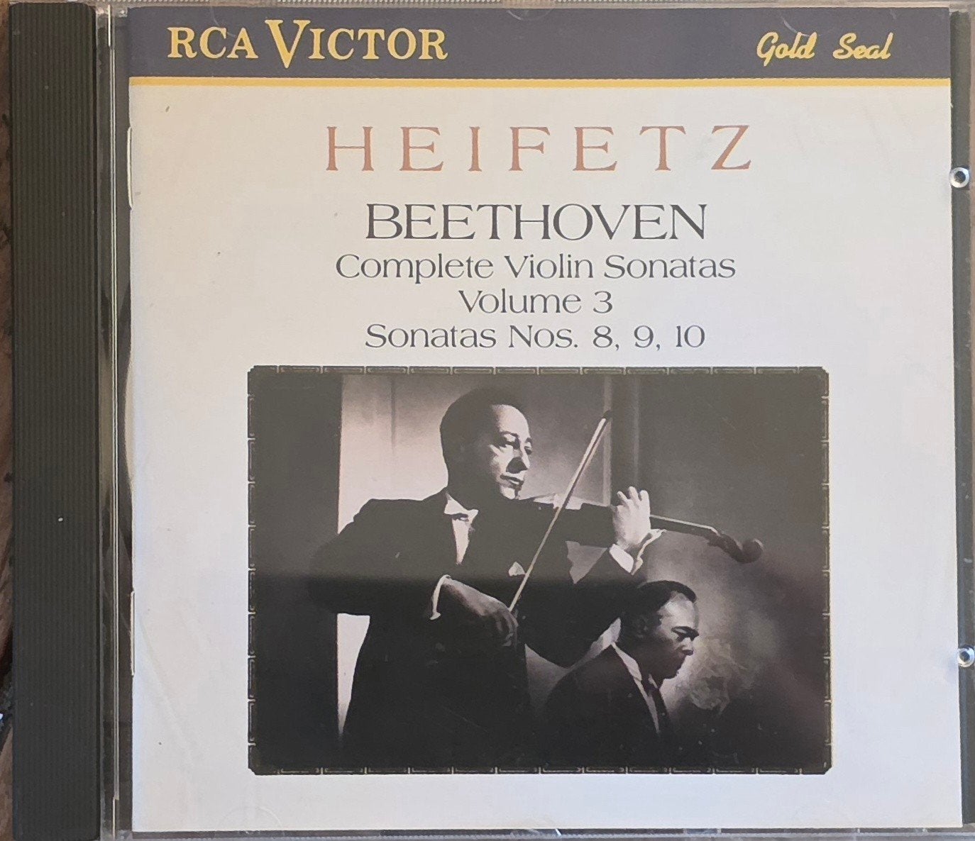Heifetz Beethoven Complete Violin Sonatas Volume 3, Kamermuziek, Ophalen of Verzenden, Zo goed als nieuw, Classicisme