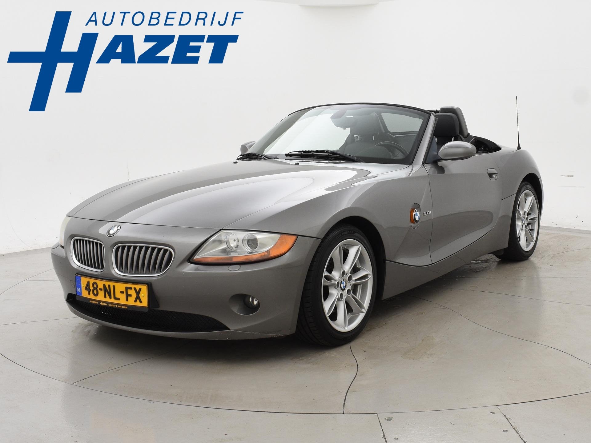 BMW Z4 Roadster 3.0i 231 PK AUTOMAAT ORIGINEEL NEDERLANDS +, Auto's, Automaat, Achterwielaandrijving, Gebruikt, Zwart
