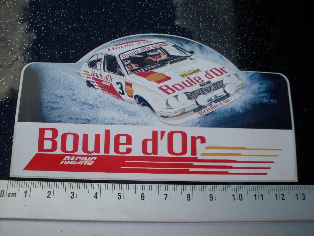 sticker Boule d'or racing logo, Verzenden, Zo goed als nieuw, Merk