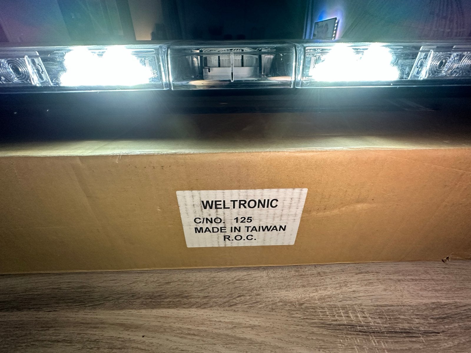 Weltronic LED zwaailampbalk - professionele kwaliteit, Ophalen of Verzenden