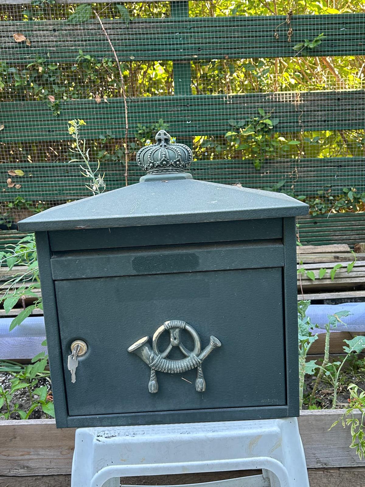 Brievenbus, Tuin en Terras, Brievenbussen, Zo goed als nieuw, Ophalen