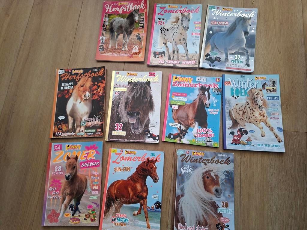 Grote collectie Penny Zomer-, herfst- en Winterboeken, Ophalen of Verzenden, Gelezen, Overige typen