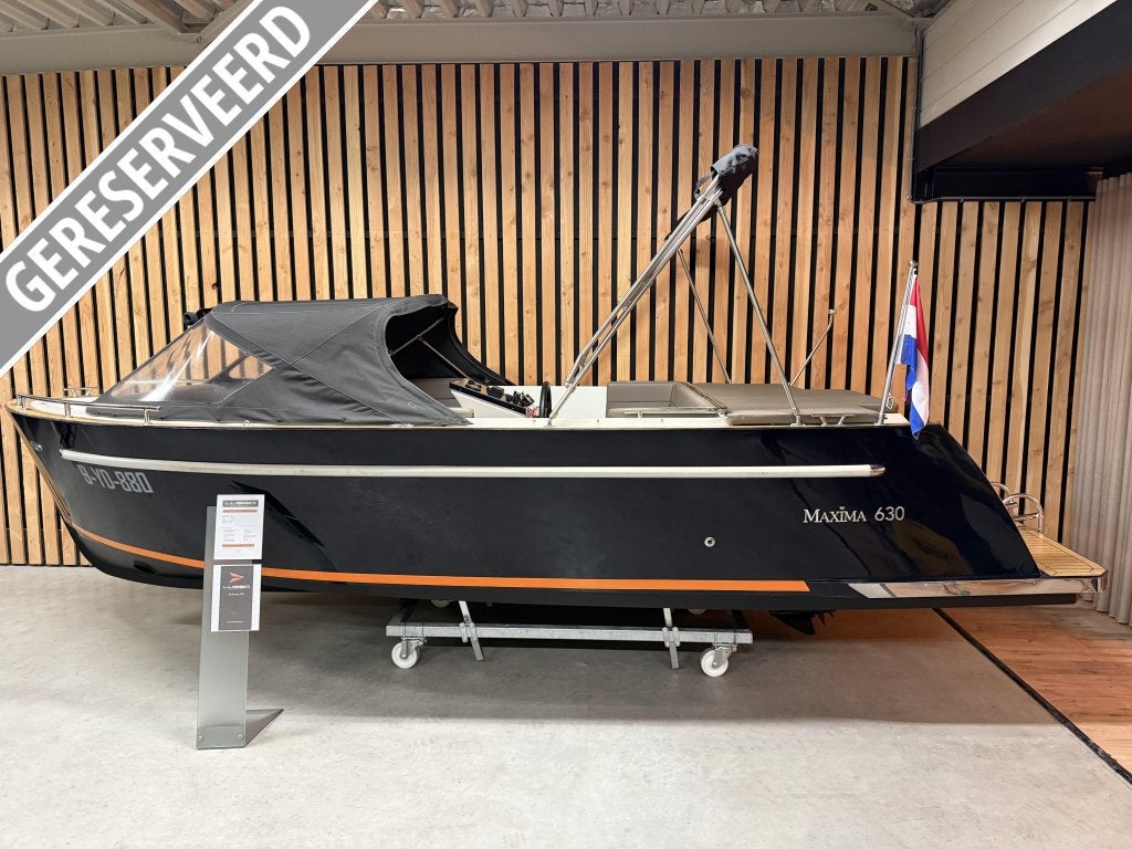 MAXIMA 630 DELUXE '60PK HONDA' BOEGSCHR AUDIO WALSTR BIMINI!, Tender, Rondzit, 0 cm, 2 m