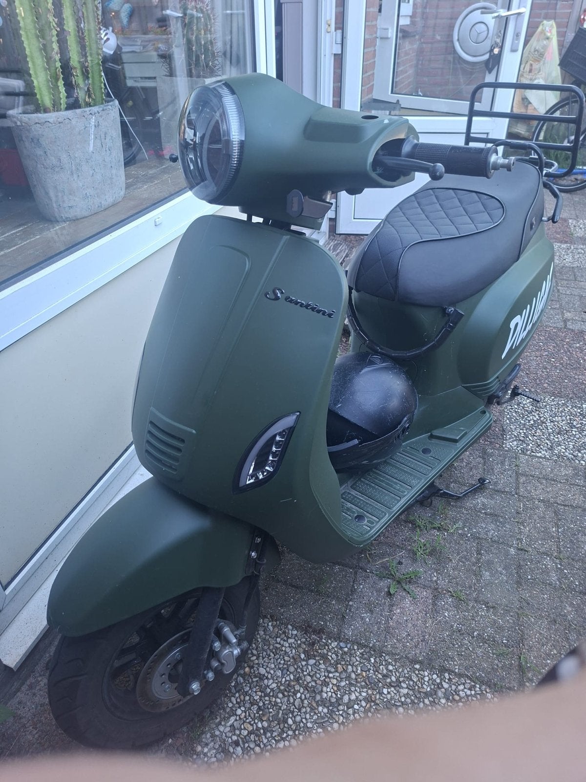 Santini Scooter - Mat Groen - Zo goed als nieuw, Ophalen of Verzenden, Zo goed als nieuw, Overige typen, Overige merken