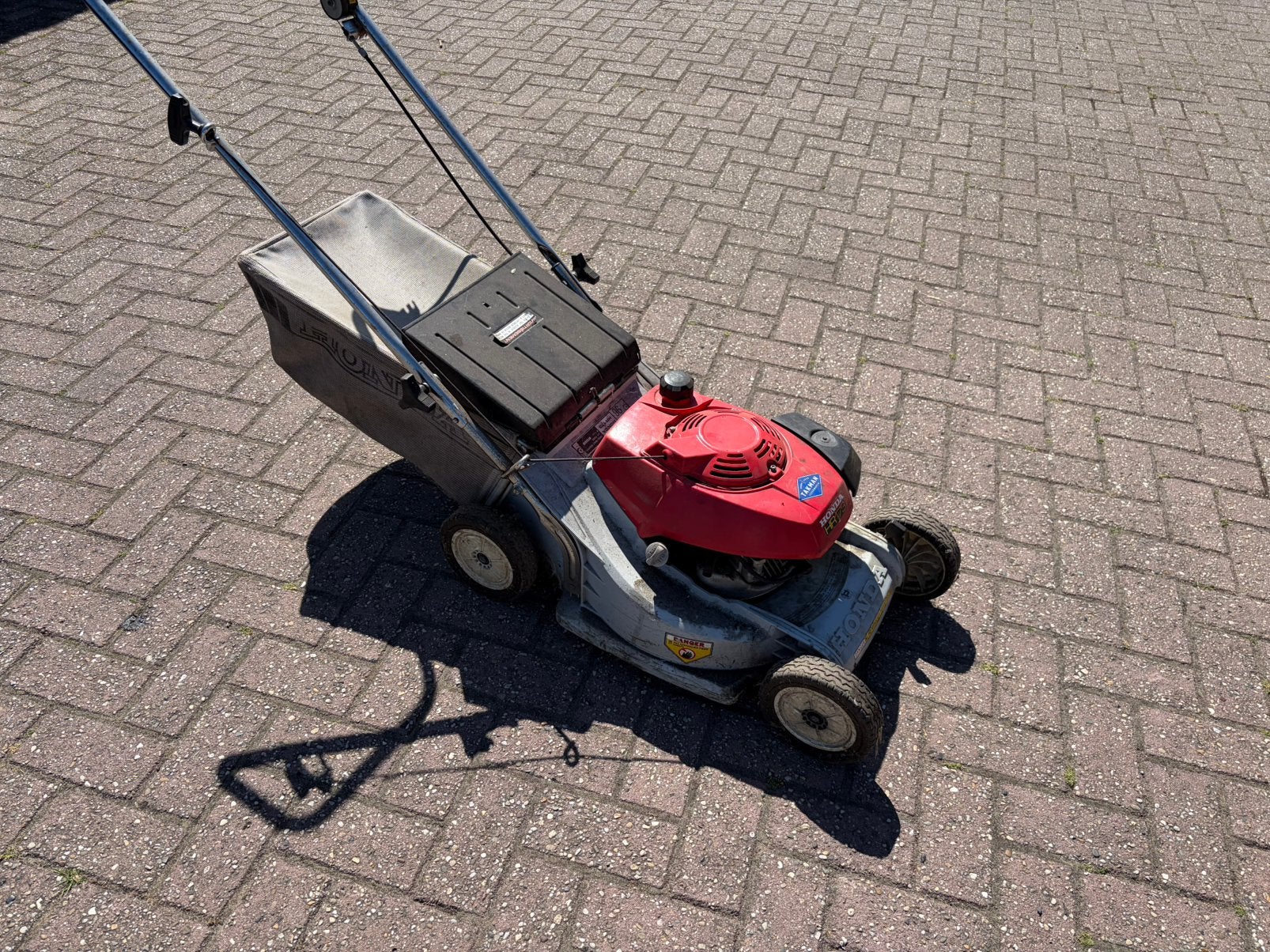 Honda grasmaaier opknapper, Ophalen, Zo goed als nieuw
