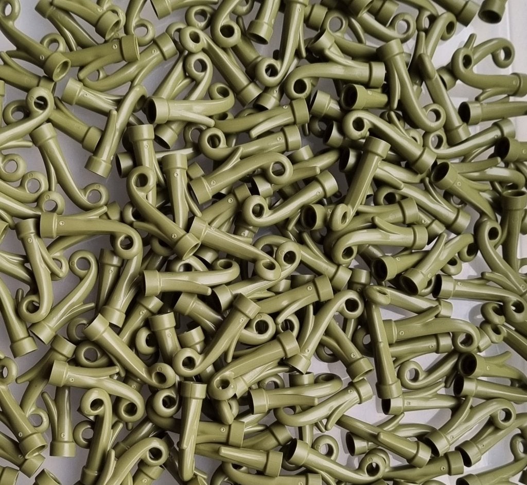 Lego plant grass stem, Olive green (per 50), Ophalen of Verzenden, Nieuw, Losse stenen, Lego