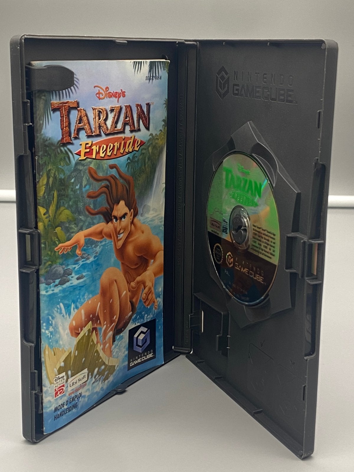 Disney’s Tarzan: Freeride – Nintendo GameCube, Spelcomputers en Games, Avontuur en Actie, Www.ubisoft.com, 1 speler, Ubisoft, Disney Interactive, Nintendo