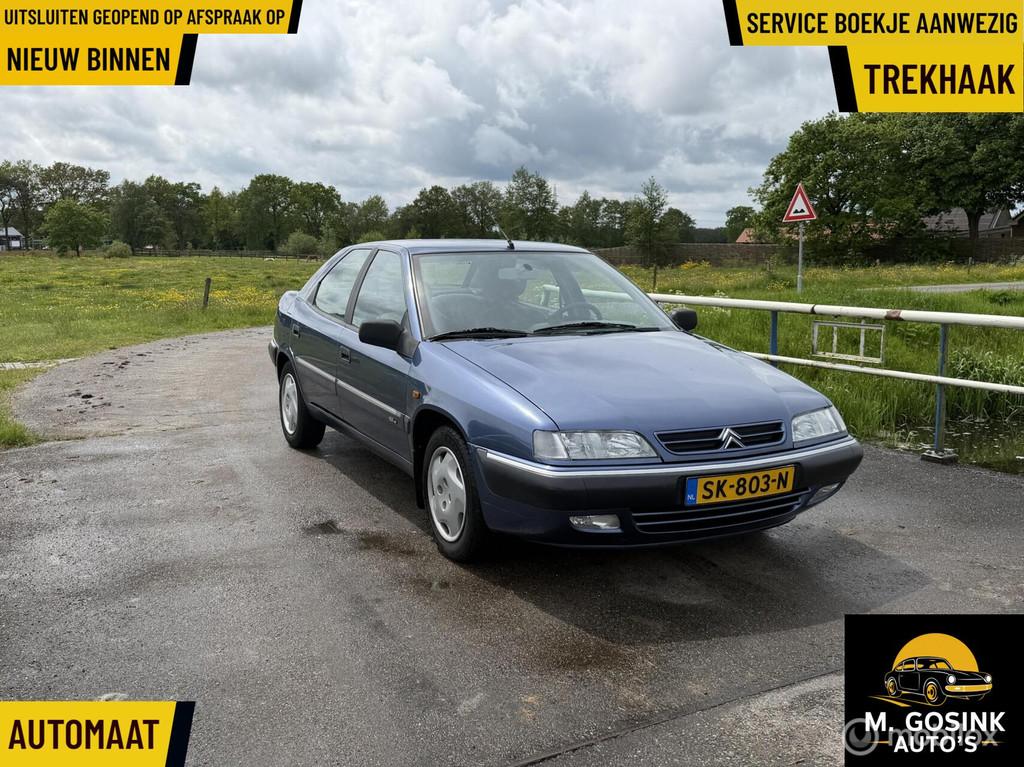 Citroen Xantia 2.0i-16V Automaat 124568 km Aantoonbaar apk, Auto's, Citroën, 1998 cc, Gebruikt, 4 cilinders, Blauw