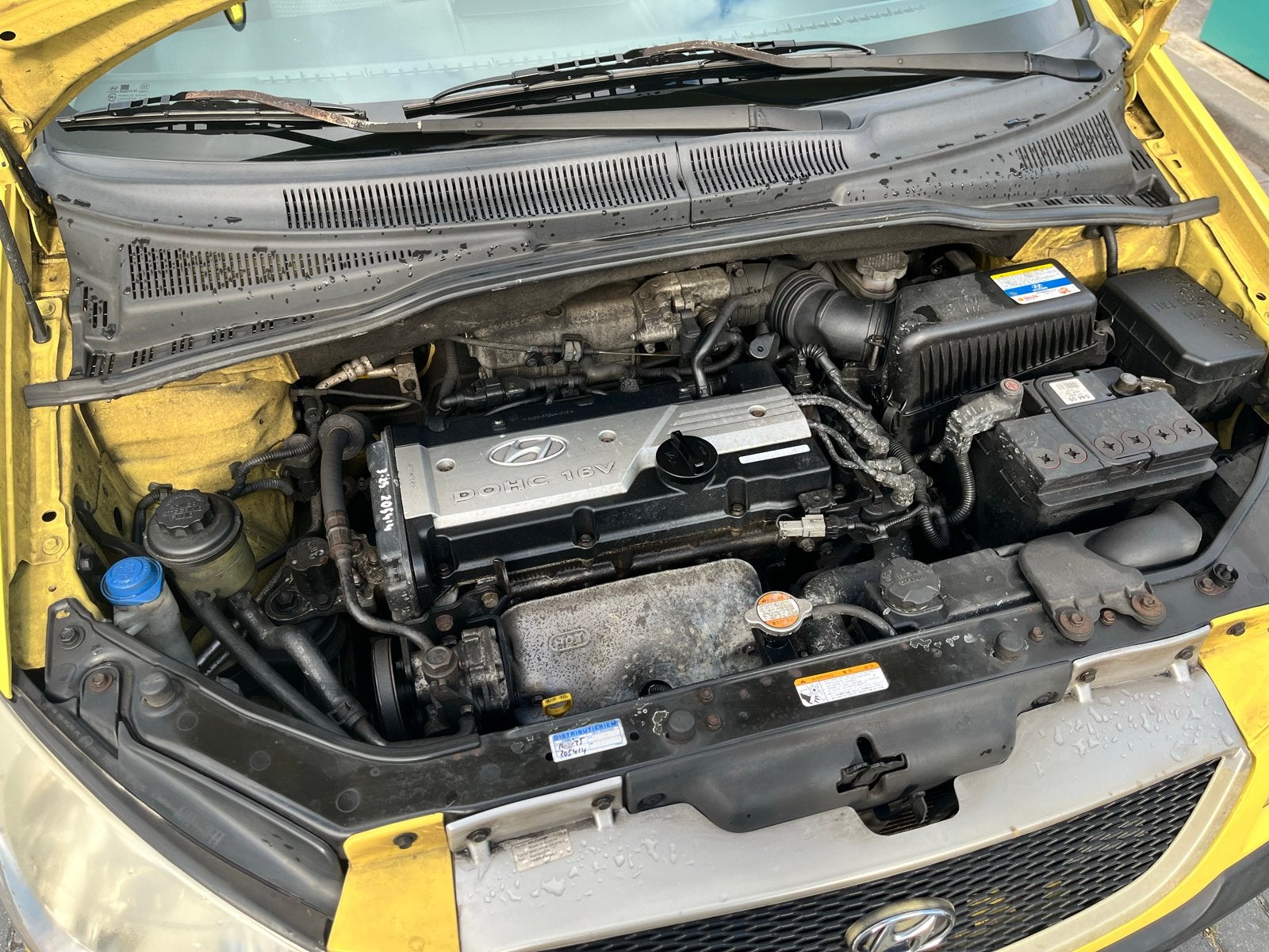 Foto 6 van Hyundai Getz 2007 Geel