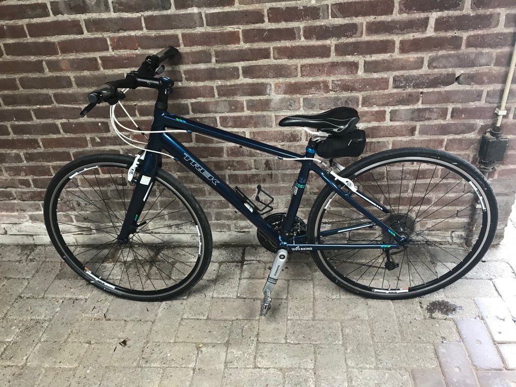 Trek fiets zeer nette staat, Velgrem, Zo goed als nieuw, Dames, Trek