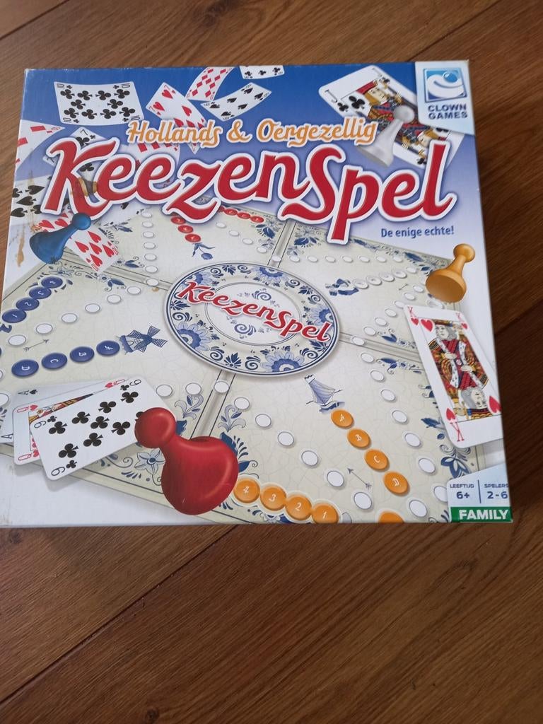 Hollands & Oergezellig Keezenspel - De enige echte!, Hobby en Vrije tijd, Gezelschapsspellen | Bordspellen, Vijf spelers of meer