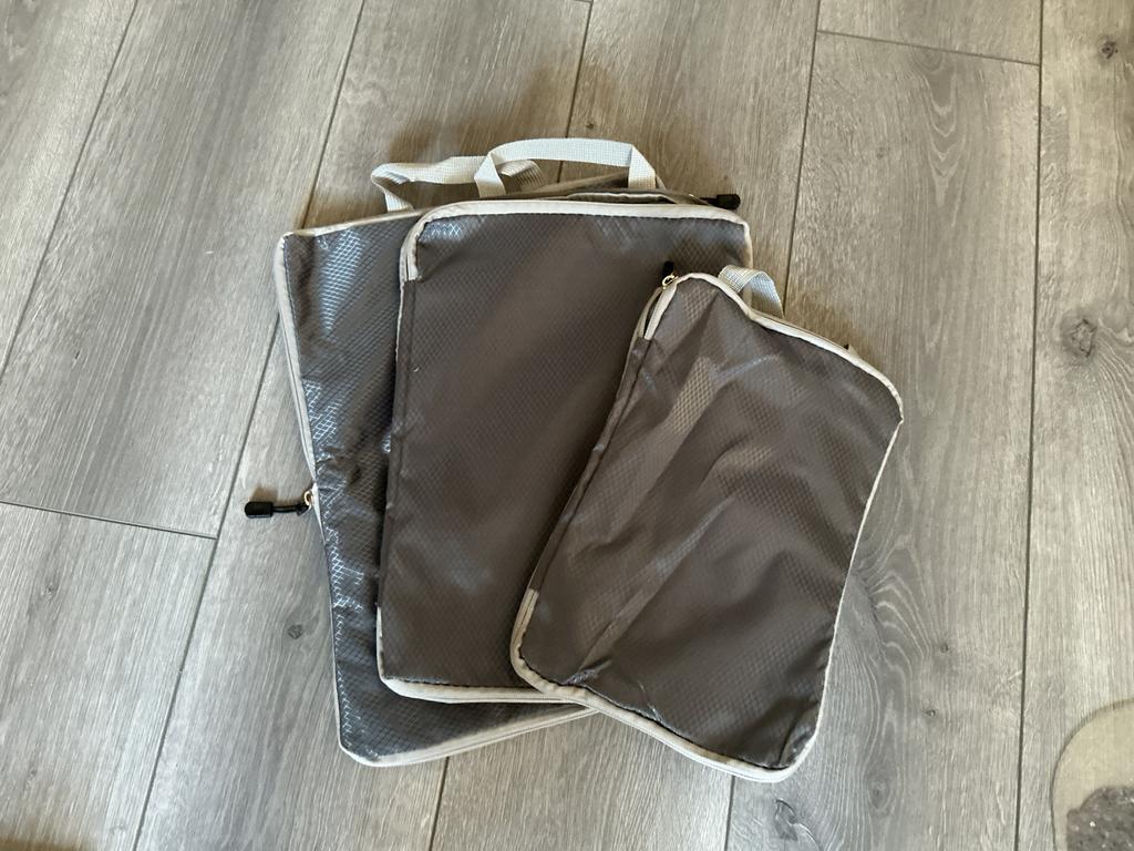 Packing cubes - koffer organisers met compressie - set van 3, Ophalen of Verzenden, Nieuw, 30 cm of meer, Minder dan 35 cm