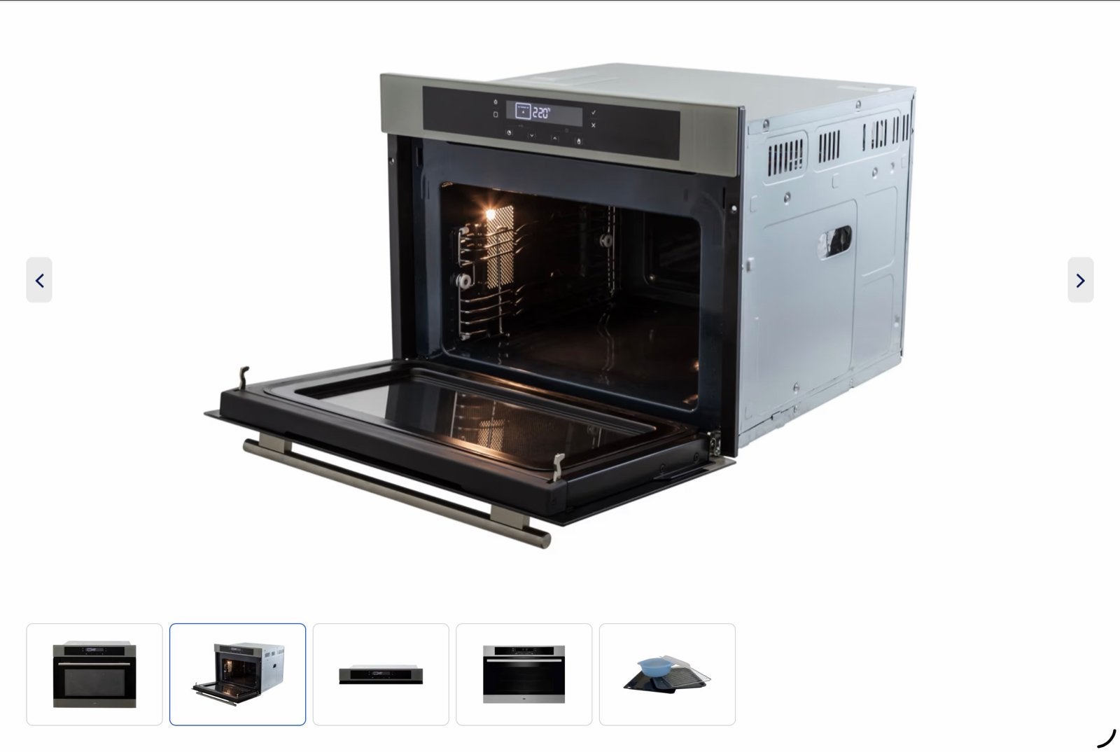 ETNA CM751ZT Inbouw Oven met Magnetronfunctie - 51L, 45 tot 50 cm, Nieuw, Ophalen of Verzenden, Combi-oven