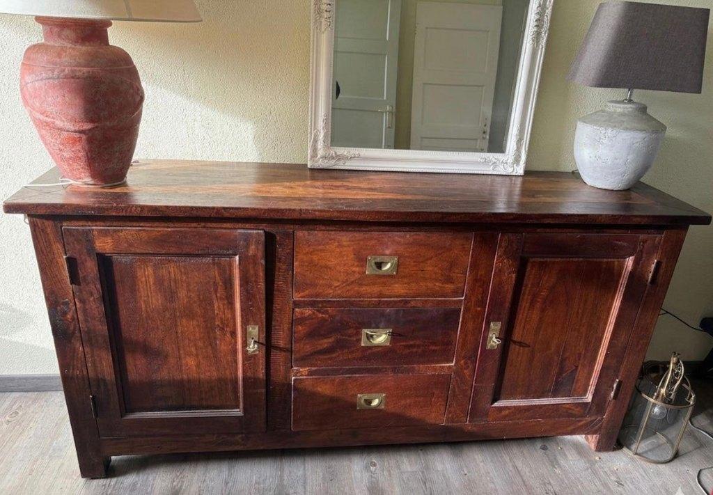 COMMODE  TE KOOP 20 €, Huis en Inrichting, Ophalen, Gebruikt, 150 tot 200 cm, Eikenhout