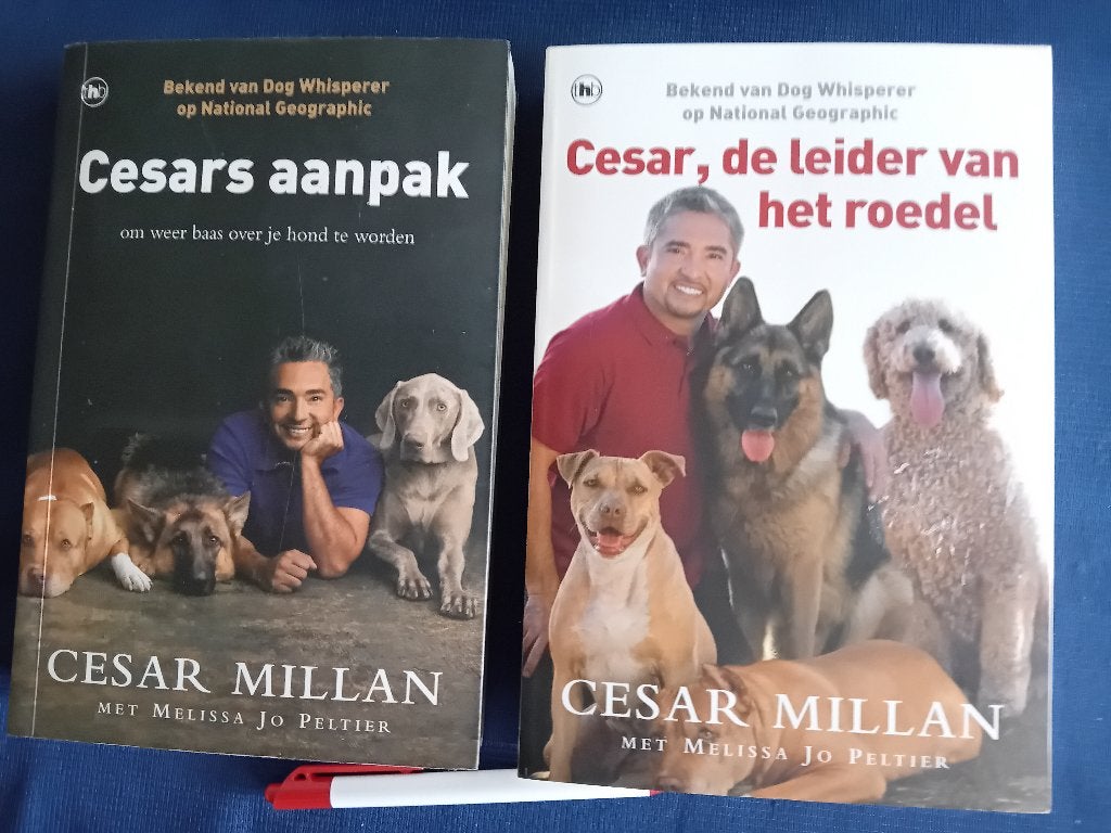3 boeken Cesar Millan., Boeken, Ophalen of Verzenden, Zo goed als nieuw, Honden