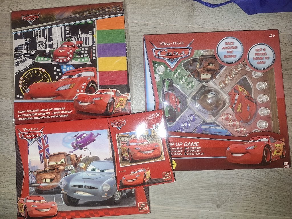 Cars spel en puzzel, Ophalen of Verzenden, Nieuw, Knutselen