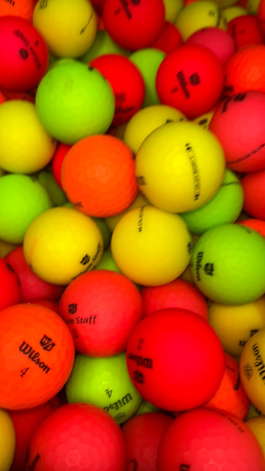 50 Stuks Wilson Staff Duo Soft Matte Golfballen AAAA, Ophalen of Verzenden, Zo goed als nieuw, Bal(len)