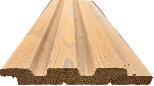 15.5 m2 Thermowood Triple Rhombusprofiel  - nr: TP171, Tuin en Terras, Ophalen, Nieuw, 250 cm of meer, Planken