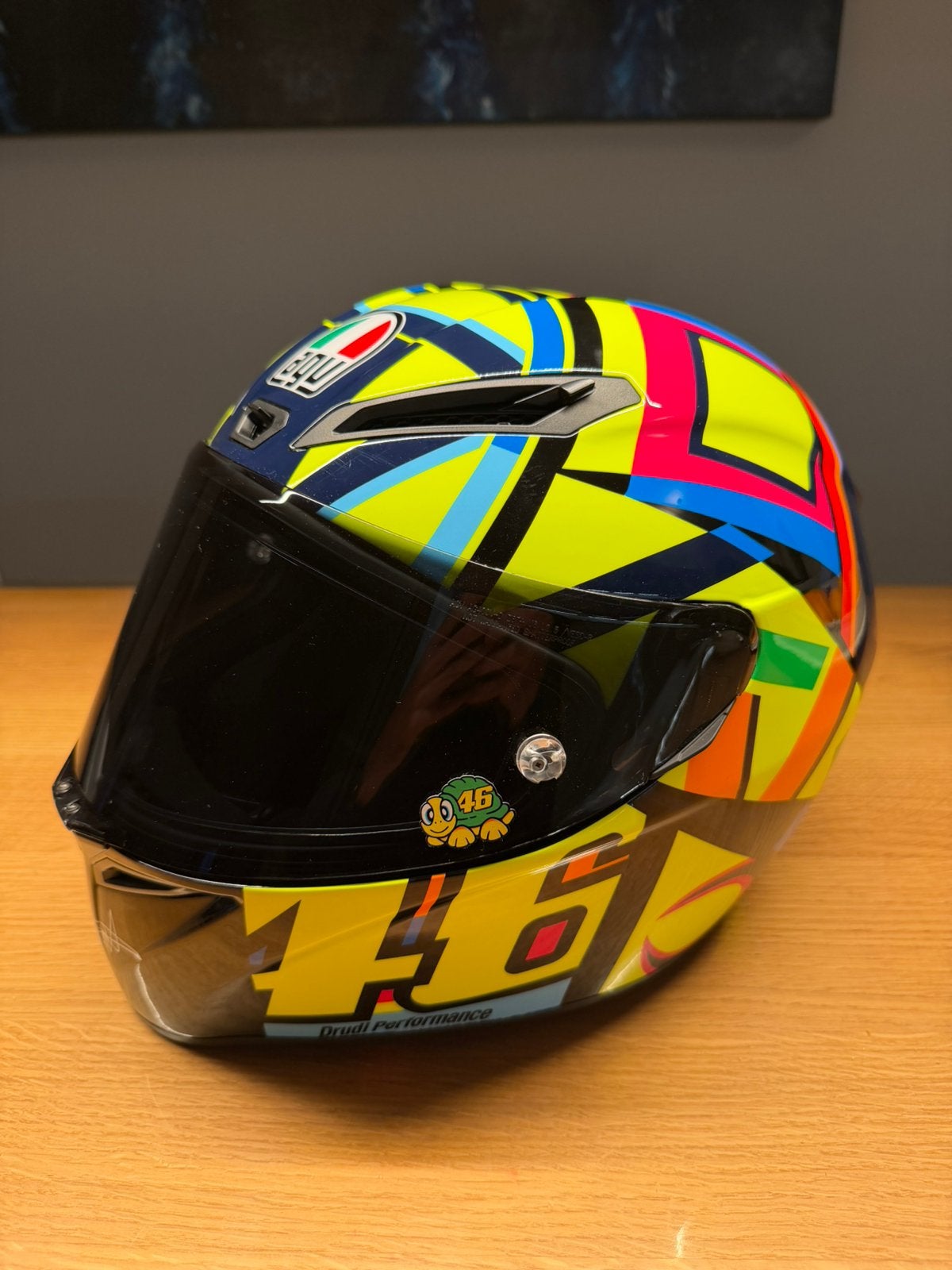 AGV Helm Veloce S Rossi Soleluna, Ophalen, XL, Nieuw zonder kaartje, Integraalhelm
