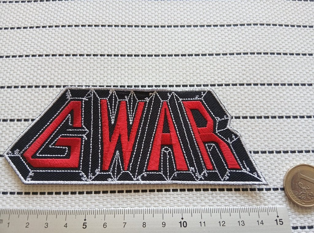 Gwar zeer mooie grote patch g7 metal  5 x 13.5 cm, Ophalen of Verzenden, Nieuw, Kleding