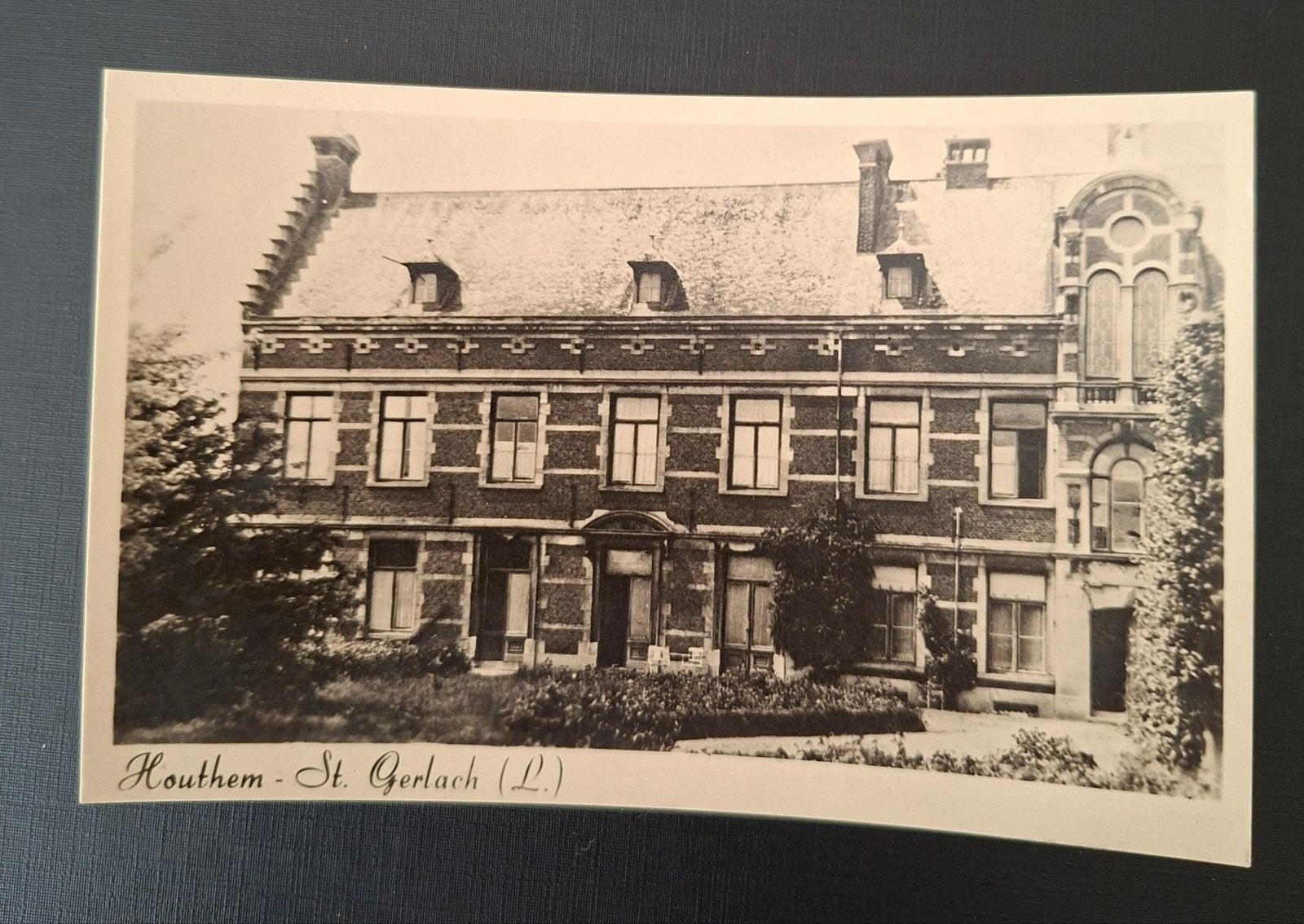 Blanco fotokaart Hub Leufkens Houthem Görtzenich  Vrecke, Ophalen of Verzenden