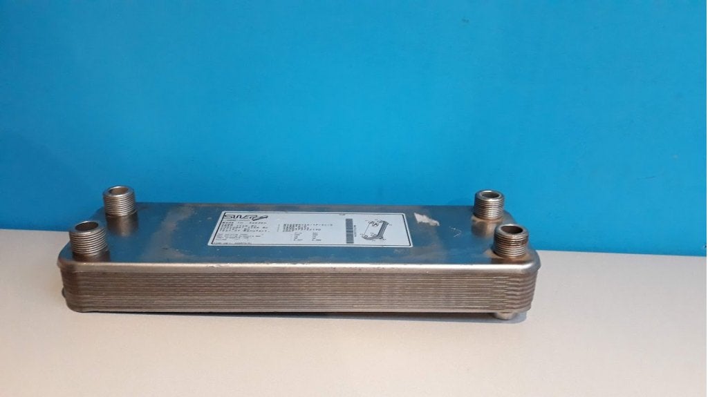 Platenwisselaar Swep B16DWHX18/1P-SC-S, Niet ingevuld, Gebruikt, Cv-ketel of Combi-ketel, Niet ingevuld