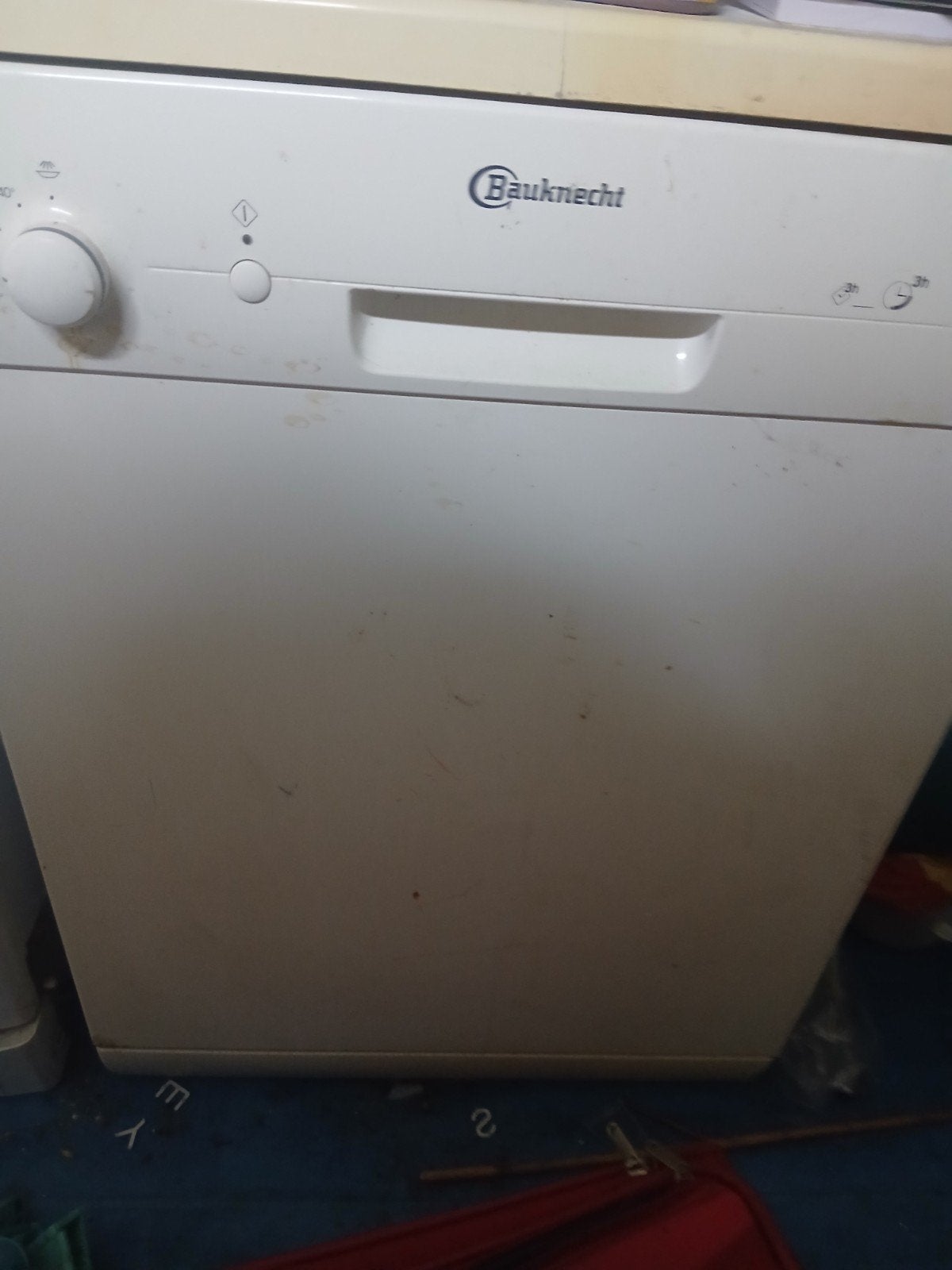 Bauknecht en/of  Indesit vaatwasser - Gebruikt, Gebruikt, 60 cm of meer, Ophalen of Verzenden, 85 tot 90 cm