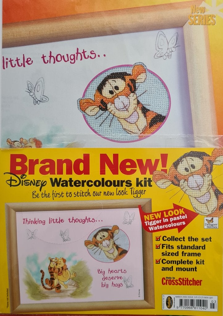Tijgertje van Winnie de Pooh borduurpakketje, Ophalen, Nieuw, Handborduren, Borduurpakket