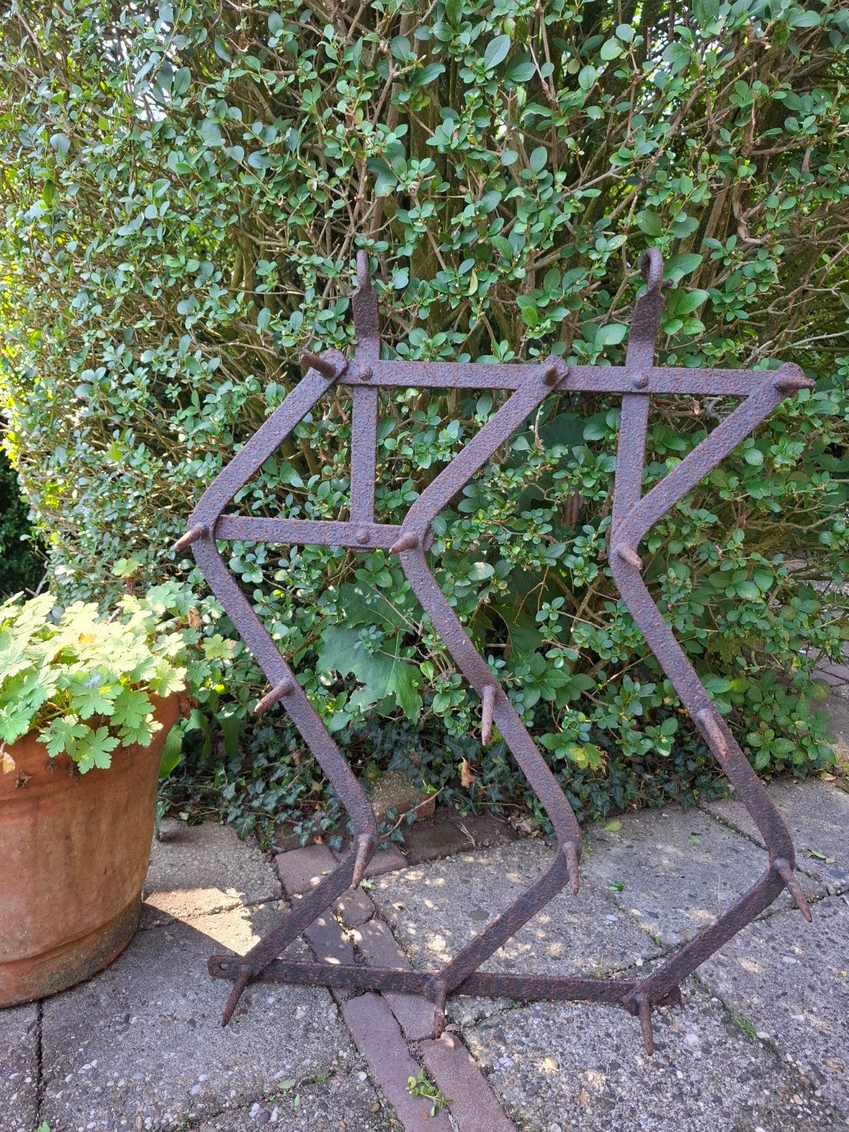 antieke eg. landbewerking van vroeger, Antiek en Kunst, Ophalen