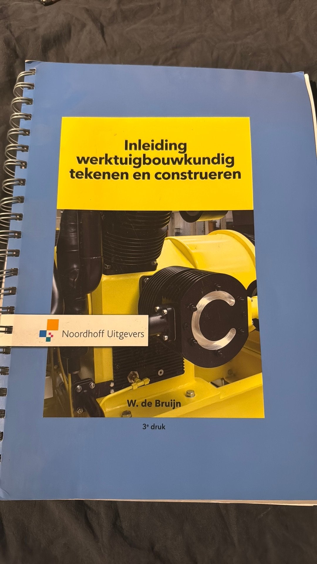 Inleiding werktuigbouwkundig tekenen en construeren, Boeken, Techniek, Wiebe de Bruijn, Ophalen of Verzenden, Zo goed als nieuw