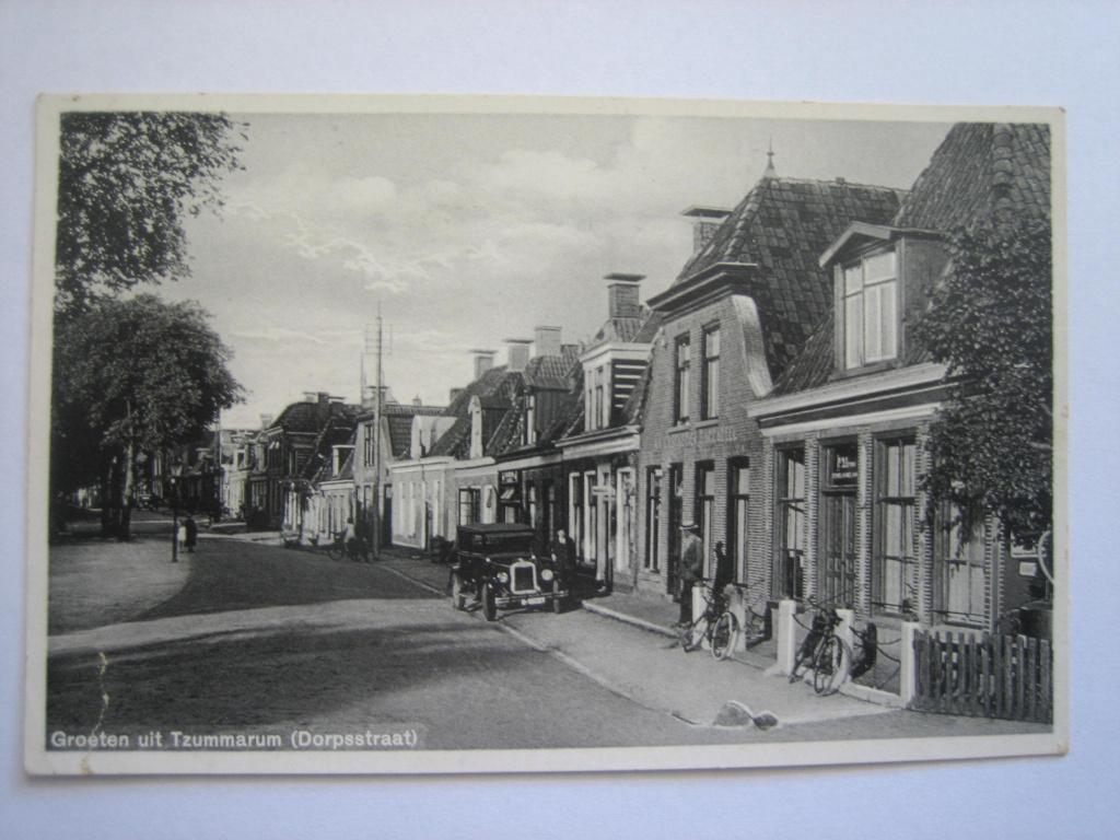 TZUMMARUM 1946  DORPSSTRAAT  GROETEN UIT TZUMMARUM, Verzenden, 1940 tot 1960, Gelopen, Friesland