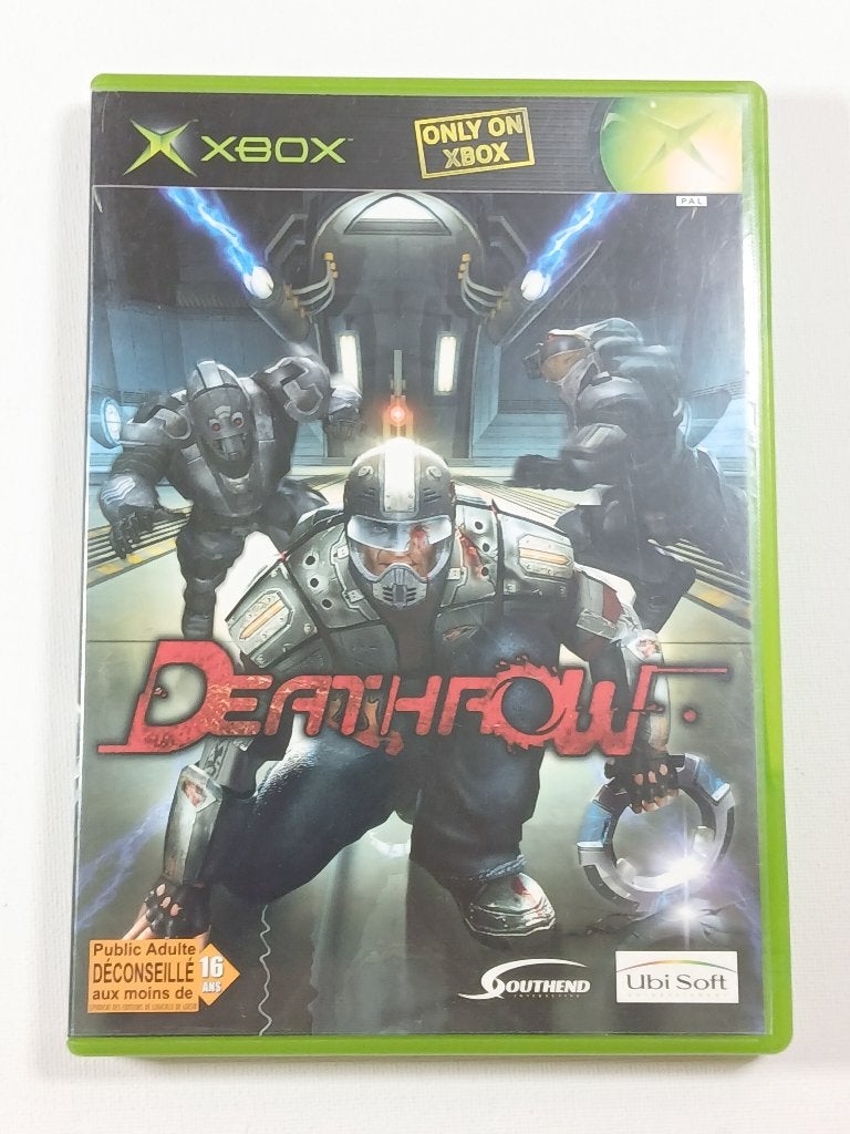 Deathrow - Original - XBOX - PAL - Compleet - CIB, Gebruikt, Shooter, Microsoft, 3 spelers of meer